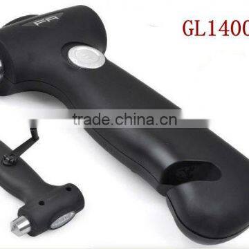 3 IN 1 Tool With Dynamo Crank Car Emergency Torch
