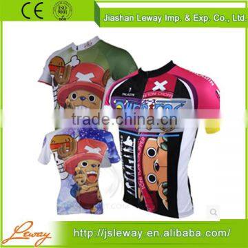 Custom Sublimated Short Sleeve Cycling Jersey