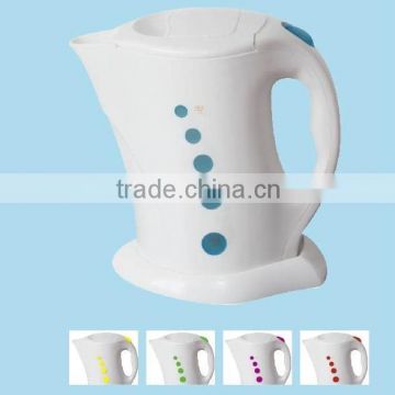 2015 hot sales Colorful LED light electric kettle, water pot