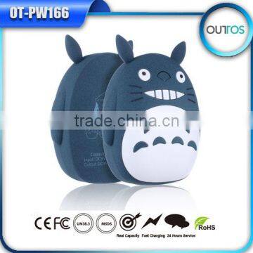 Hot selling portable power bank 7800mah totoro power bank