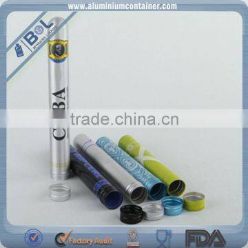 Empty screw caps aluminum extrusion tubes