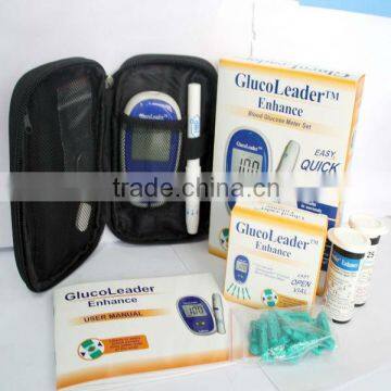 PC downloading FDA certificate new blood glucose meter Enhance