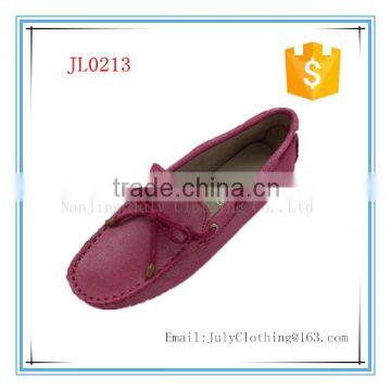 New women's Driving Car Slip On Casual Moccasin Suede Leather Loafers Shoes