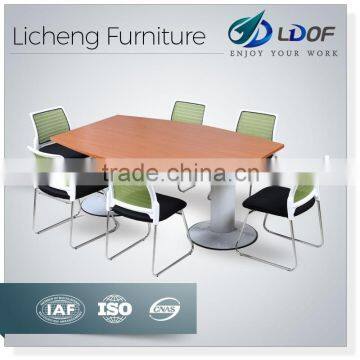 conference modern design, desk, wood meeting table with power