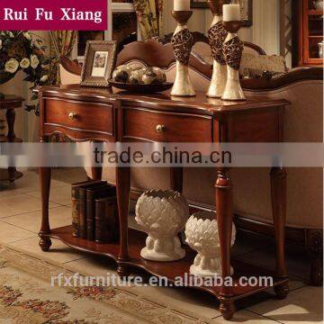 European classic console table with drawers R-210
