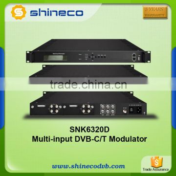 Tuner to DVBT Modulator with CI Slot to Descramble the encrypted Signal