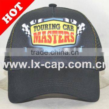 2014 fashion Sublimation printing 100% cotton baseball cap/ hat