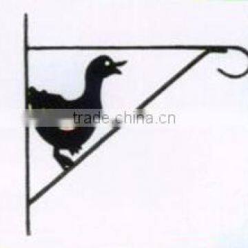 Home decorative angle shelf bracket, hanging flower basket hook