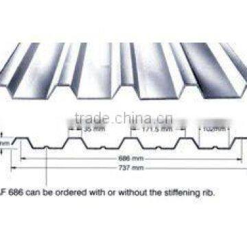 roofing tile forming machine