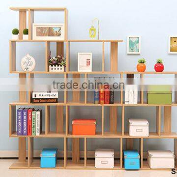 wooden modern bookcase,bookshelf, bookcase with study table,desk bookcase combination for children