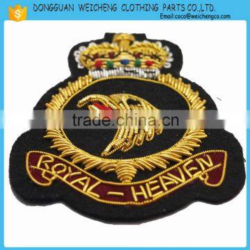 Hand Embroidery Badges and Patches/Zari Hand Embroidery Badges, Patches, Crest, Insignia