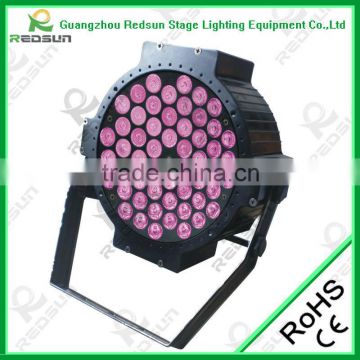 Latest and high quality 54*3W rgbwa led flat par light