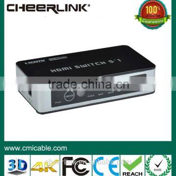 Newest Promotion Project 3d 5x1 4k2k 5 Port Hdmi Switch photo-5