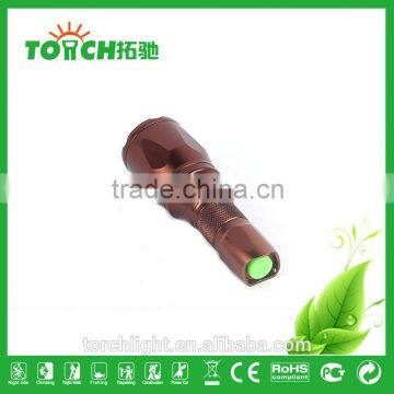 2015 Newly Big Rang Zoomable XML T6 LED Rechargeable Flashlight Torch photo-2