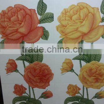 New arrive Iraq Decor group picure with flower 300X450mm 6 in 1