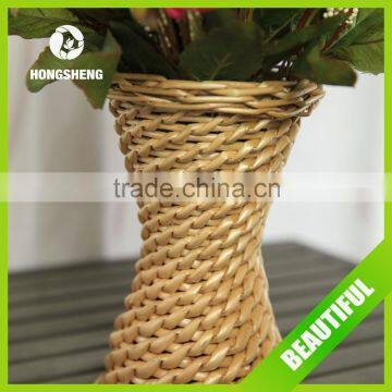 High Quality Handmade Wicker Vase for Flower