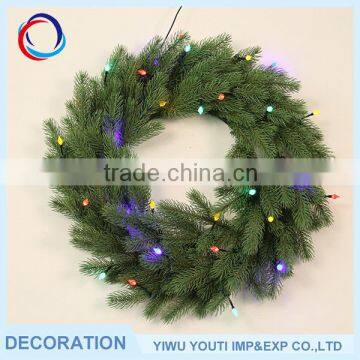 Popular product factory wholesale christmas wreath for wall decoration