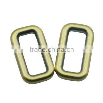 High quality heavy duty brass rectangle ring metal hardware bag Ring Hardware rectangle-rings