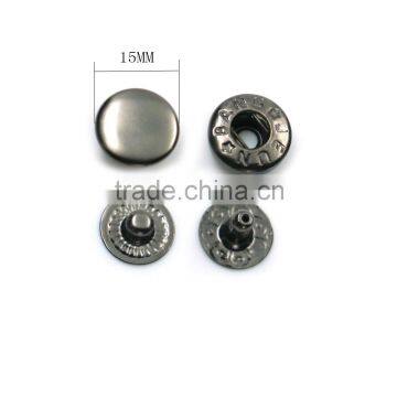 Custom Colorful Four Parts Metal Buttons Copper Press Snap Button Quality Choice photo-4