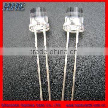With long leg 5mm FLAT TOP led diodes