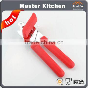 Deluxe bottle can opener/Can Opener with red ABS handle/High Quality Can Opener