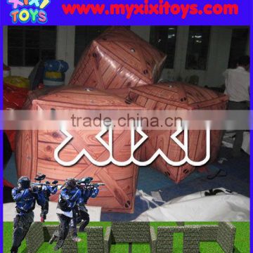 XIXI TOYS case box shape inflatable paintball bunkers