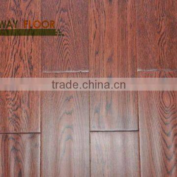 12mm handscrap laminate flooring China with high abrasion