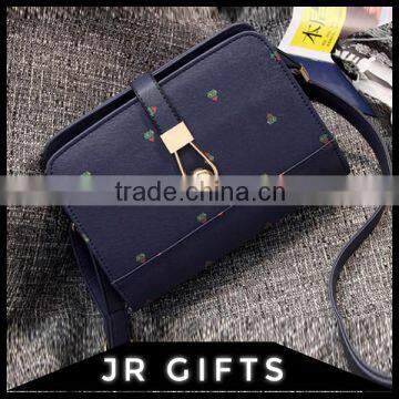 Reliable Quality Blue PU Shoulder Bag for Men
