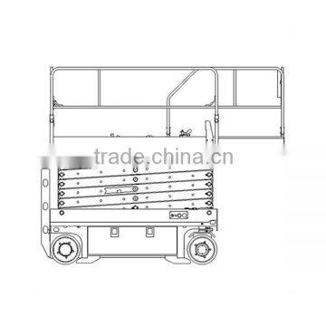 High Quality Movable Hydraulic Scissor Lift With CE