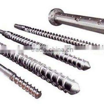 Screw of rubber extruder
