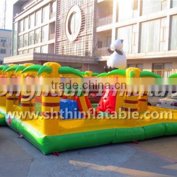 inflatable jungle amusement playground