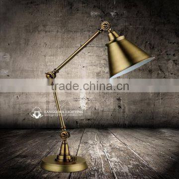 Industrial lightings Brass table lamp / Task lamp/ Desk light LGM036