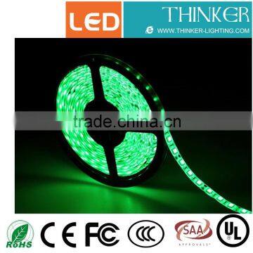 Holiday light SMD5050 green color led strip 5050