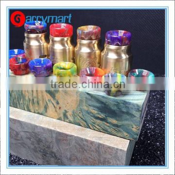 In stock 510 driptip material resin colour drip tip brimestone driptip AV DRIPTIP