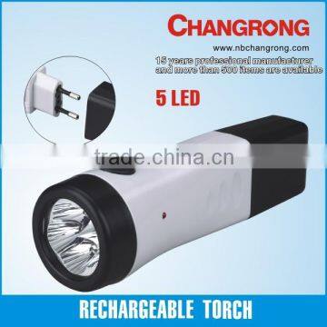 Mini LED Torch Light Rechargeable