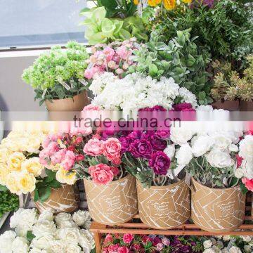 Reliable and Durable decoration Short stem flower with display box made in Japan