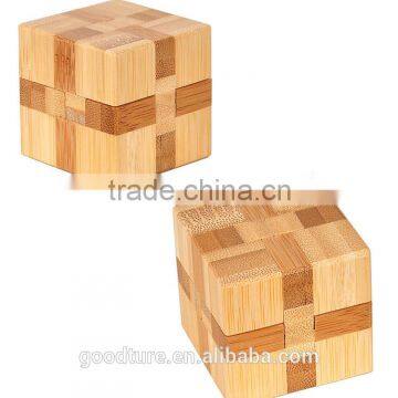 2015 Hot Sale Bamboo IQ Intelligent Puzzle Magic Puzzle Kongming Lock Brain Teaser Model Number GAD1120 photo-3