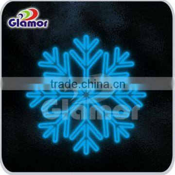 LED Rope Light Motif/2D LED Snowflake motif light for Holiday with CE UL