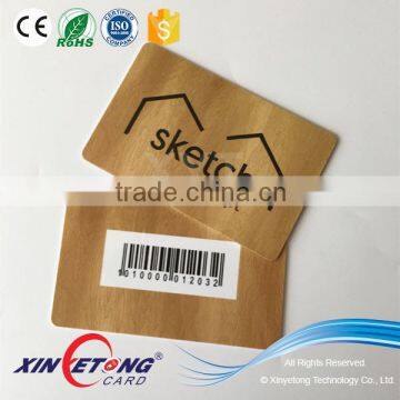 4/4 C Printing Plastic PVC Barcode Cards