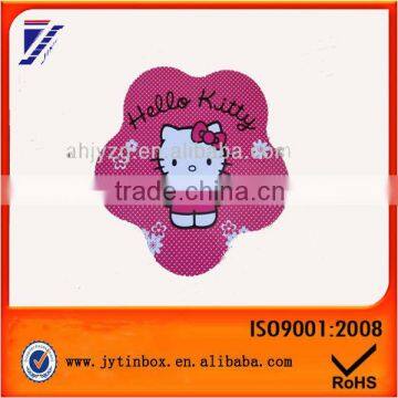 Custom printing recyclable feature small hello kitty metal tin box