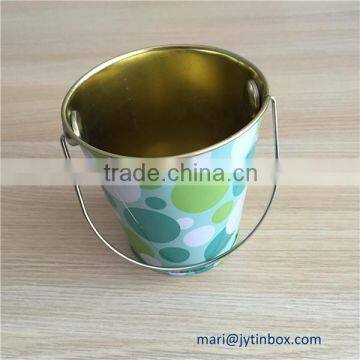 China factory wholesale metal small trash bucket