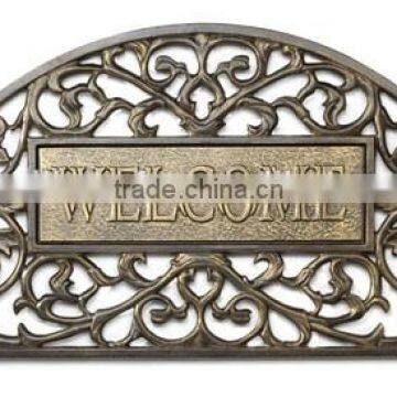 Metal Doormat Half Round Shape photo-4