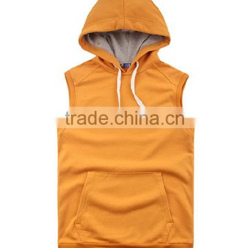 korean teenager fashion sleeveless hoodie t shirt