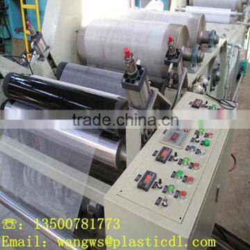 Bi-orientation stretched mesh production line and technology
