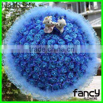 Wholesale 99 artificial flower bouquet