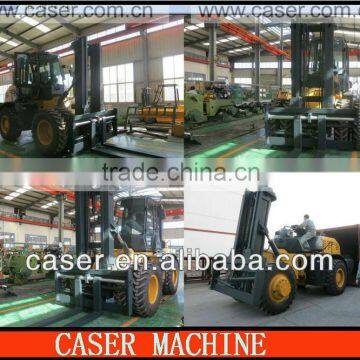 10T CPCY100 rough terrain forklift with ce/Cummins engine