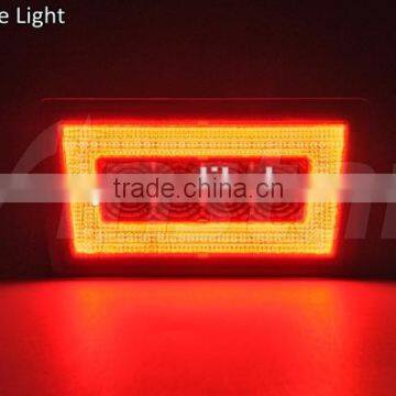 Clear/Smoked /Red Lens 3-In-1 LED Rear Fog Light Assembly Kit (Tail, Brake, Backup Reverse Light) For Su.baru Impreza WRX STI photo-6