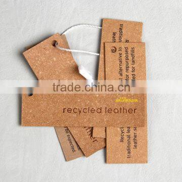 Recycled Paper Hang Tags for Lether Top Coat photo-4