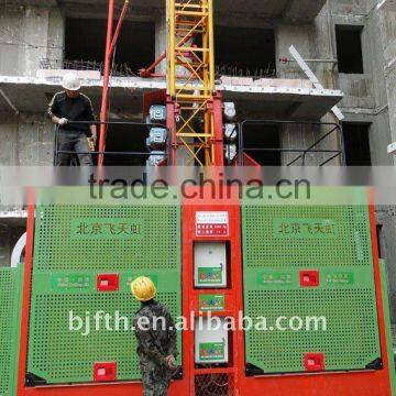 Computer designed building hoist