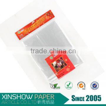 solid color clear film plastic cellophane for gift packing